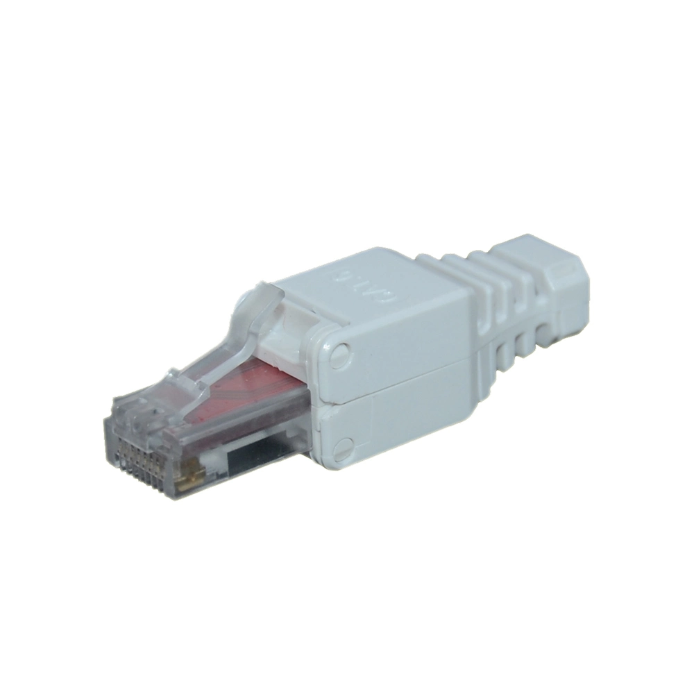 UTP Plastic Pacat5e CAT6 Cat 7 Toolless Easy Modular RJ45 Plugs