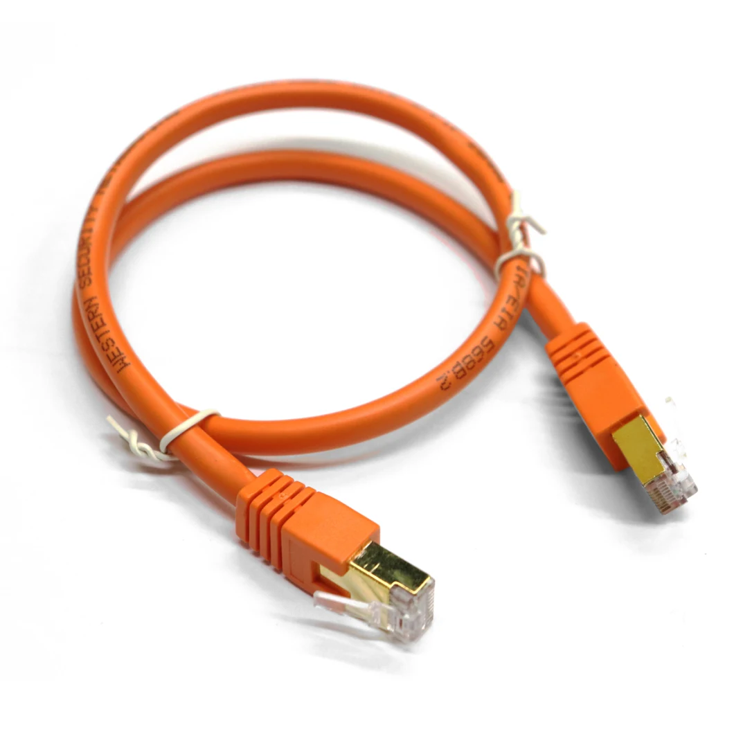 Ethernet LAN Cable CAT6 Cat7 Flat Round Network Patch Cord