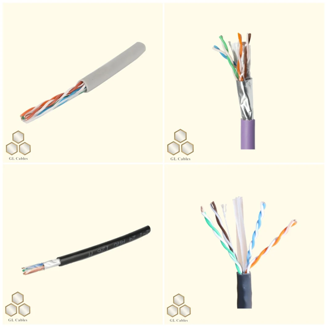 Gelei Cables Network Cable LAN Cable Cat5e CAT6 Computer Cable UTP Cable FTP Cable