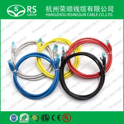 Cable de conexión de red Cat5e UTP RJ45 AWG26 LSZH