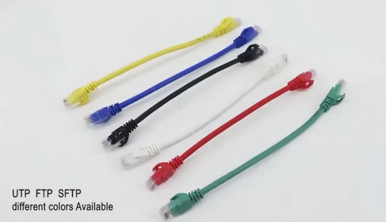 Precio de fábrica FTP CAT6A RJ45 Red Patch Cord 10gbps para comunicación de datos