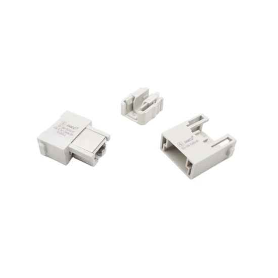 09454001520 RJ45 Apt/2 Gl CAT6A Plug 8p Han-Modular para conectores de carga pesada