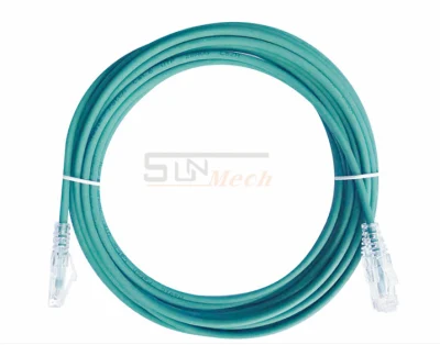 Cable LAN de cobre desnudo de 1m, 2m, 3m, 5m, Cable de ordenador Cu, Cable de red, Cat5, Cat5e, CAT6, CAT6A, RJ45, Cable de conexión, Cable de conexión