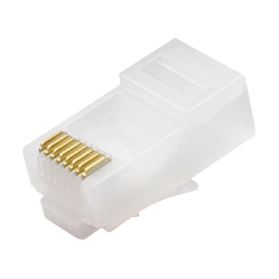 Resistencia superior de conectores de red sin blindaje (UTP) de enchufe modular CAT.6 RJ45 8P8C