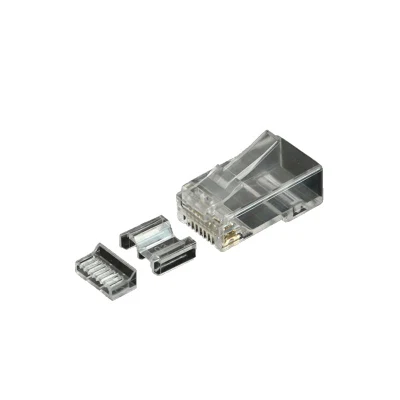 Conector RJ45 UTP CAT6A Conectores Toolless CAT6A Enchufe modular