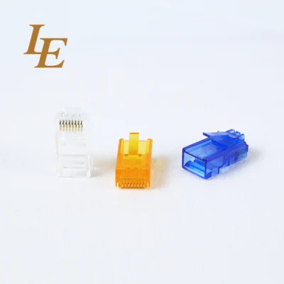 Enchufe modular de alta calidad RJ45 Cat5e CAT6 RJ45 UTP 8p8c